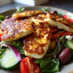 Grilled Halloumi Salad