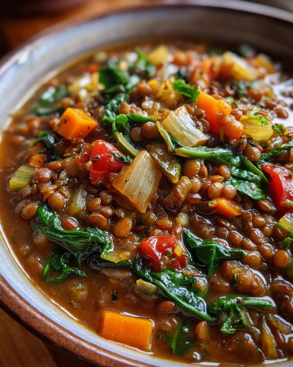 Hearty Lentil Soup - detail 2