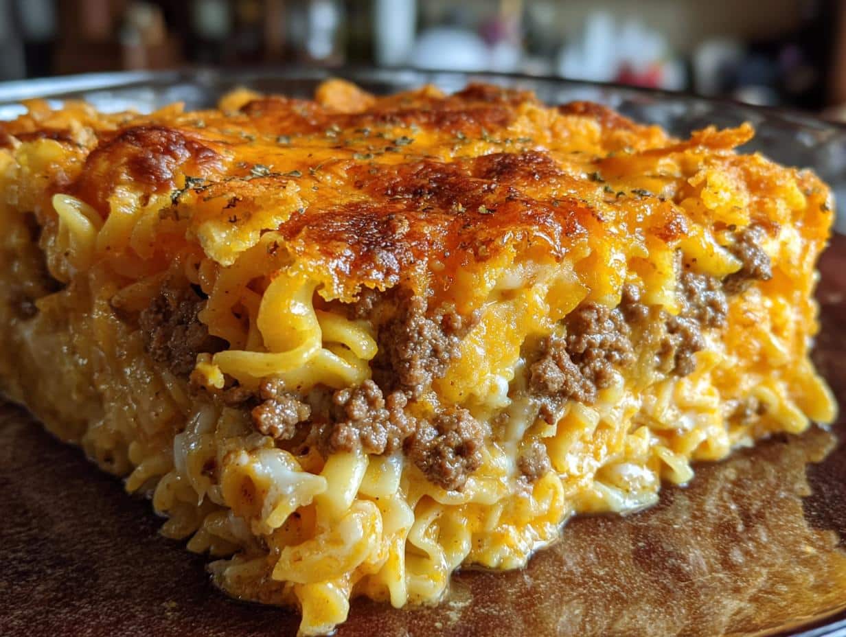 Hearty Southern Five Layer Beef Casserole - detail 1