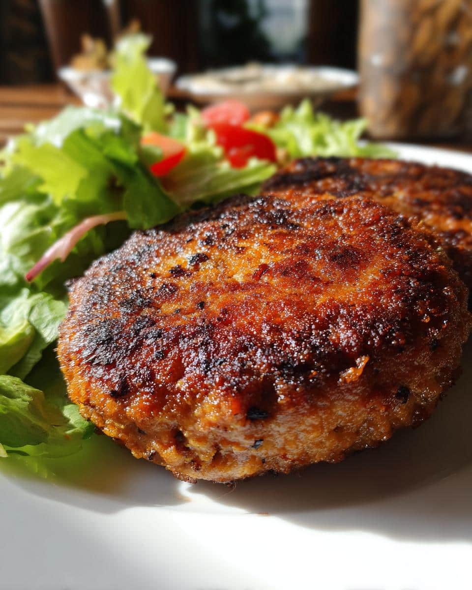 Homemade Black Bean Burgers - detail 1