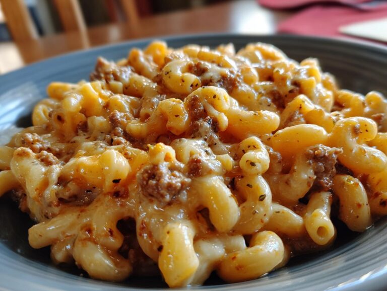 Homemade One Pot Hamburger Helper