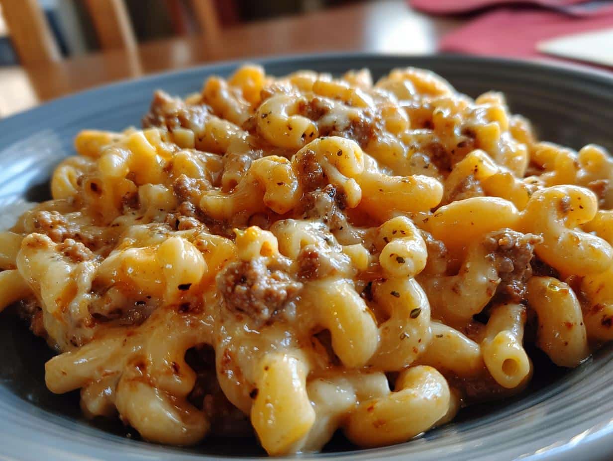 Homemade One Pot Hamburger Helper