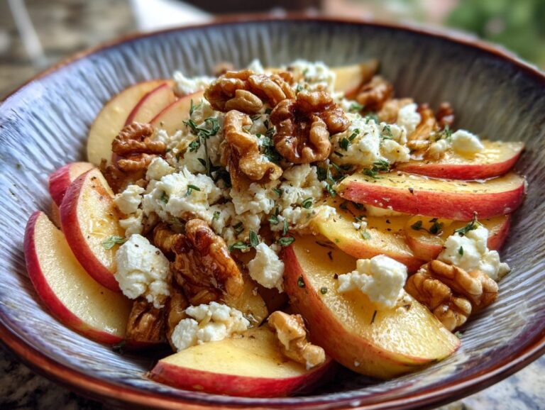 Honeycrisp Apple and Feta Salad