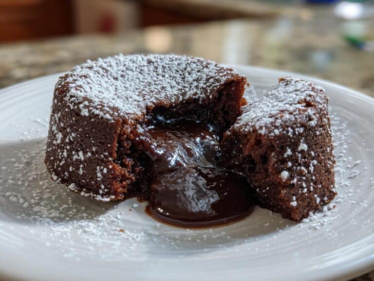 Individual Molten Chocolate Lava Cakes