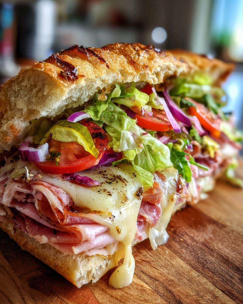 Italian Grinder Sandwich - detail 2