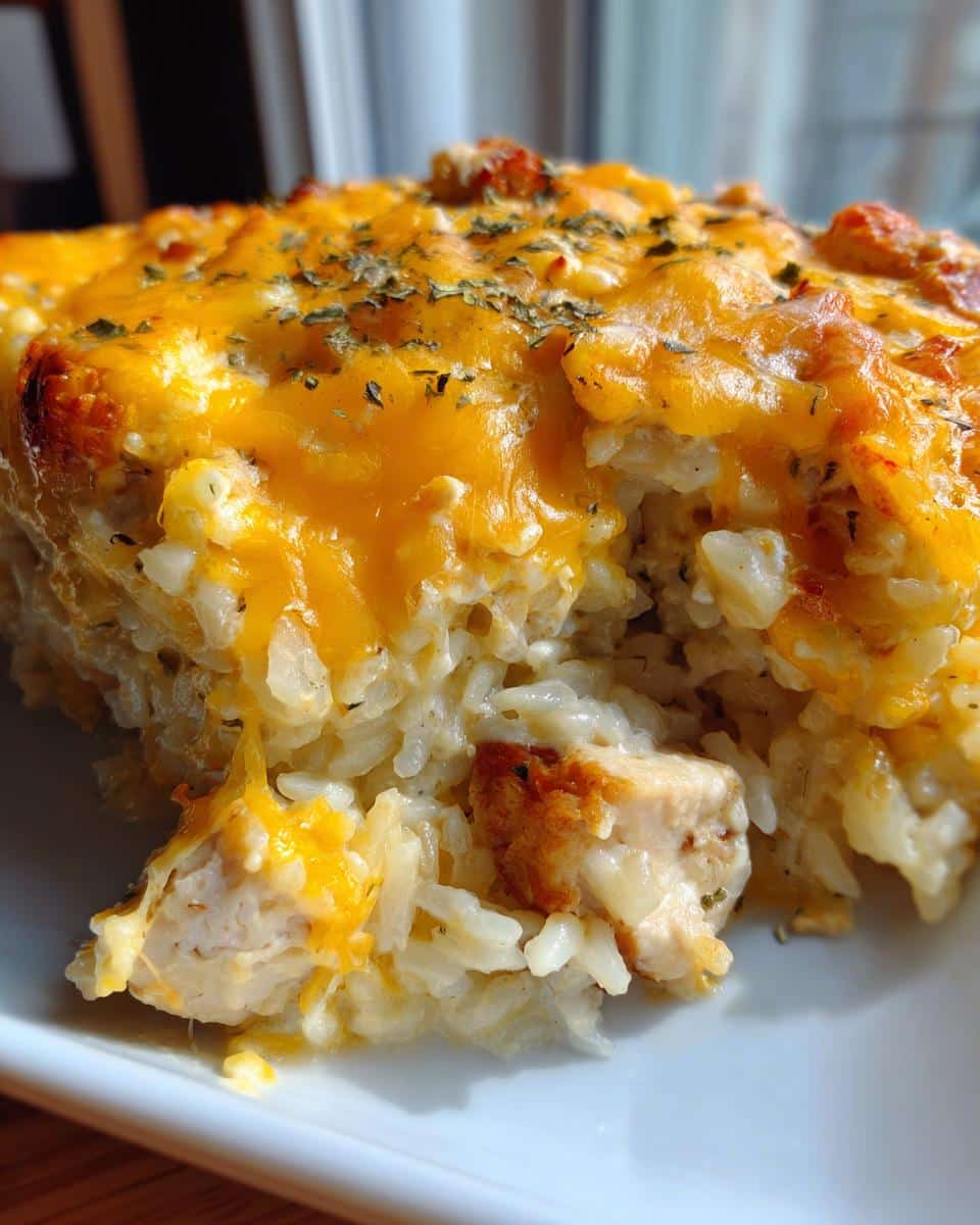 Lazy Day Creamy Chicken & Rice Casserole - detail 1