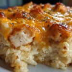 Lazy Day Creamy Chicken & Rice Casserole