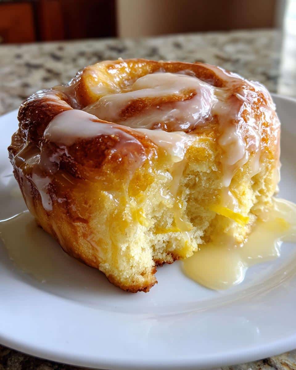 Lemon Sweet Rolls - detail 1