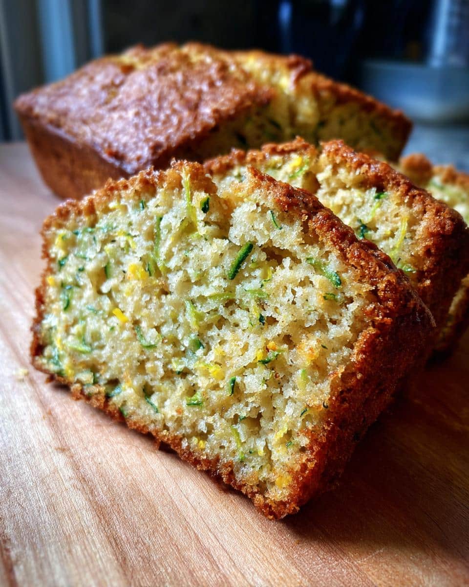 Lemon Zucchini Bread - detail 1