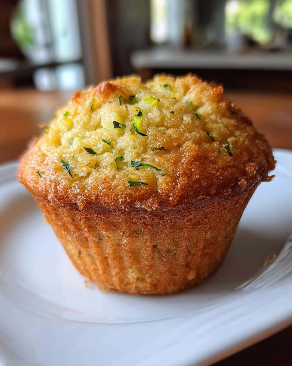 Lemon Zucchini Muffins - detail 1