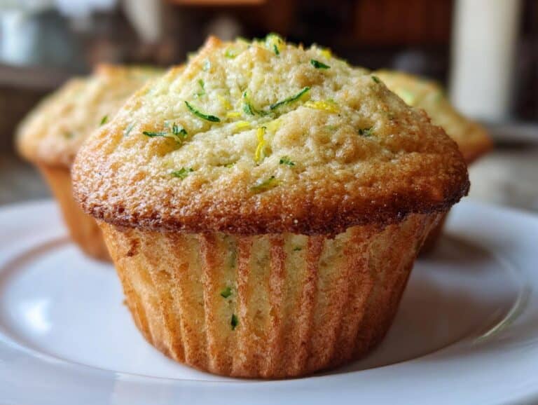 Lemon Zucchini Muffins