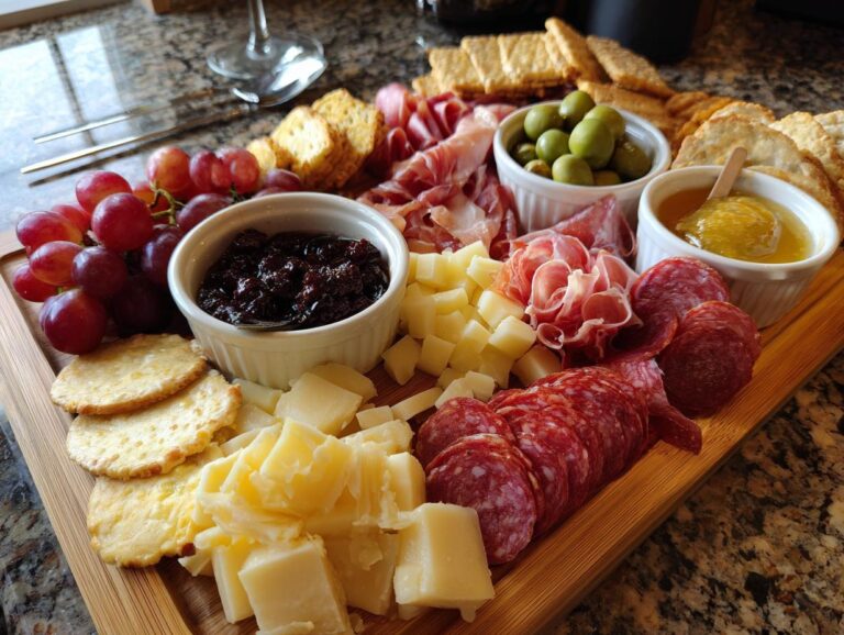 Meat Charcuterie Board