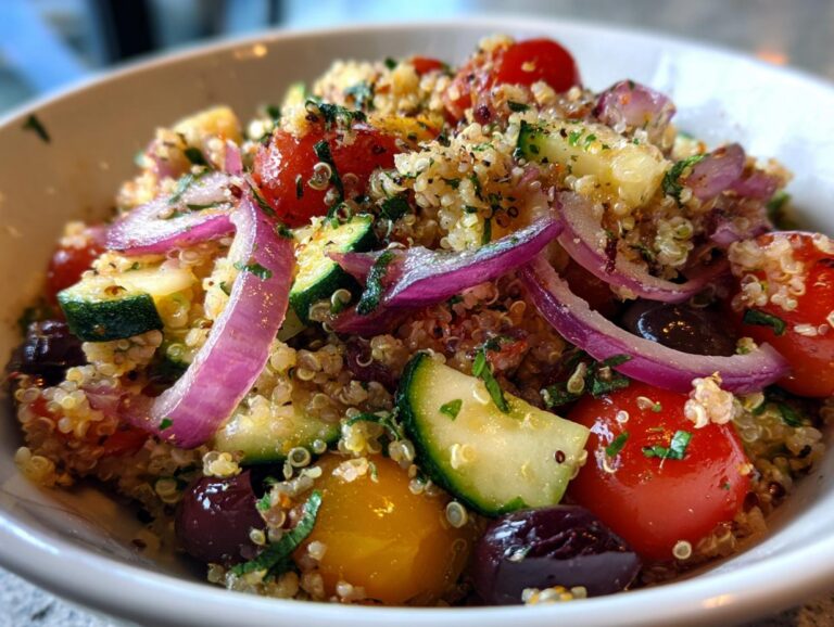 Mediterranean Quinoa Salad