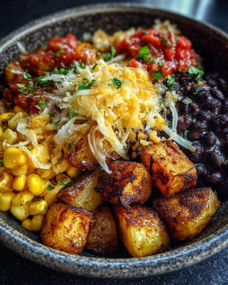 Potato Taco Bowl - detail 1