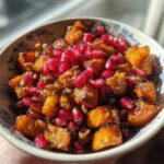 Roasted Squash Pomegranate Salad