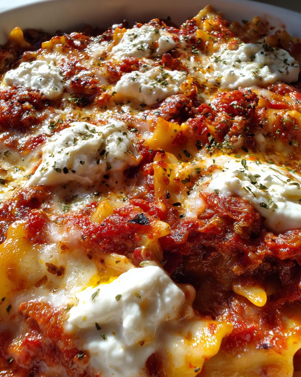 Skillet Broken Lasagna - detail 1