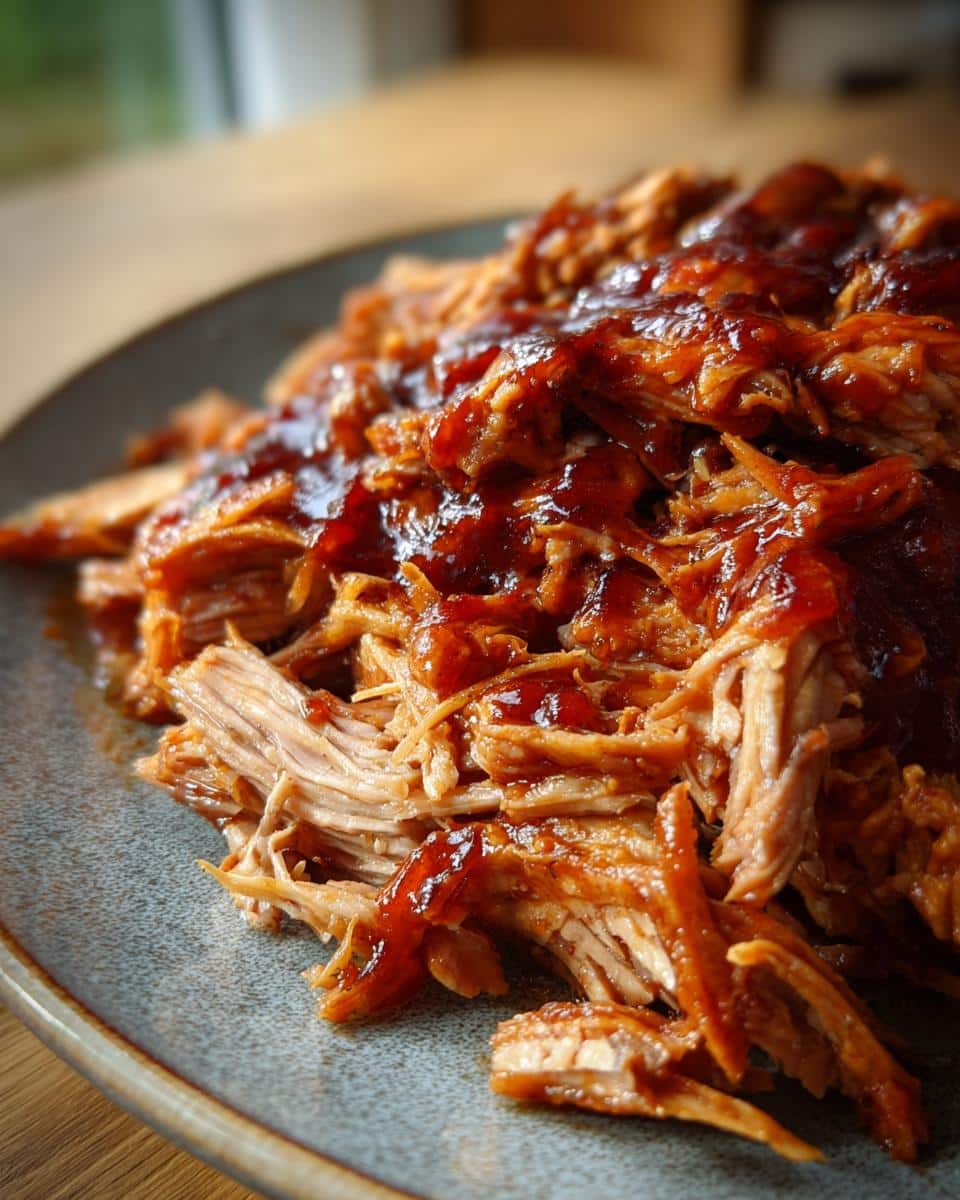 Slow Cooker BBQ Pulled Pork - detail 2