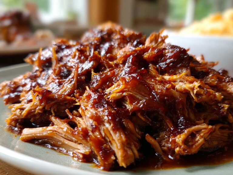 Slow Cooker BBQ Pulled Pork