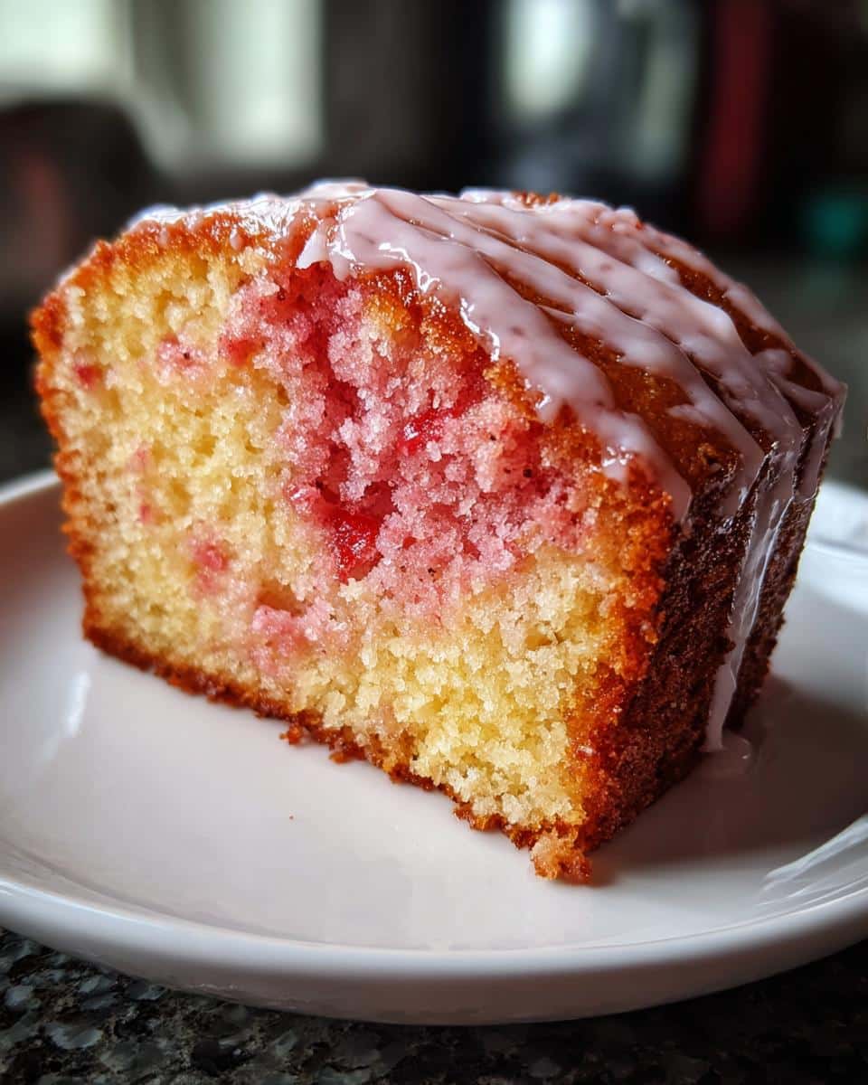 Strawberry Pound Cake - detail 2