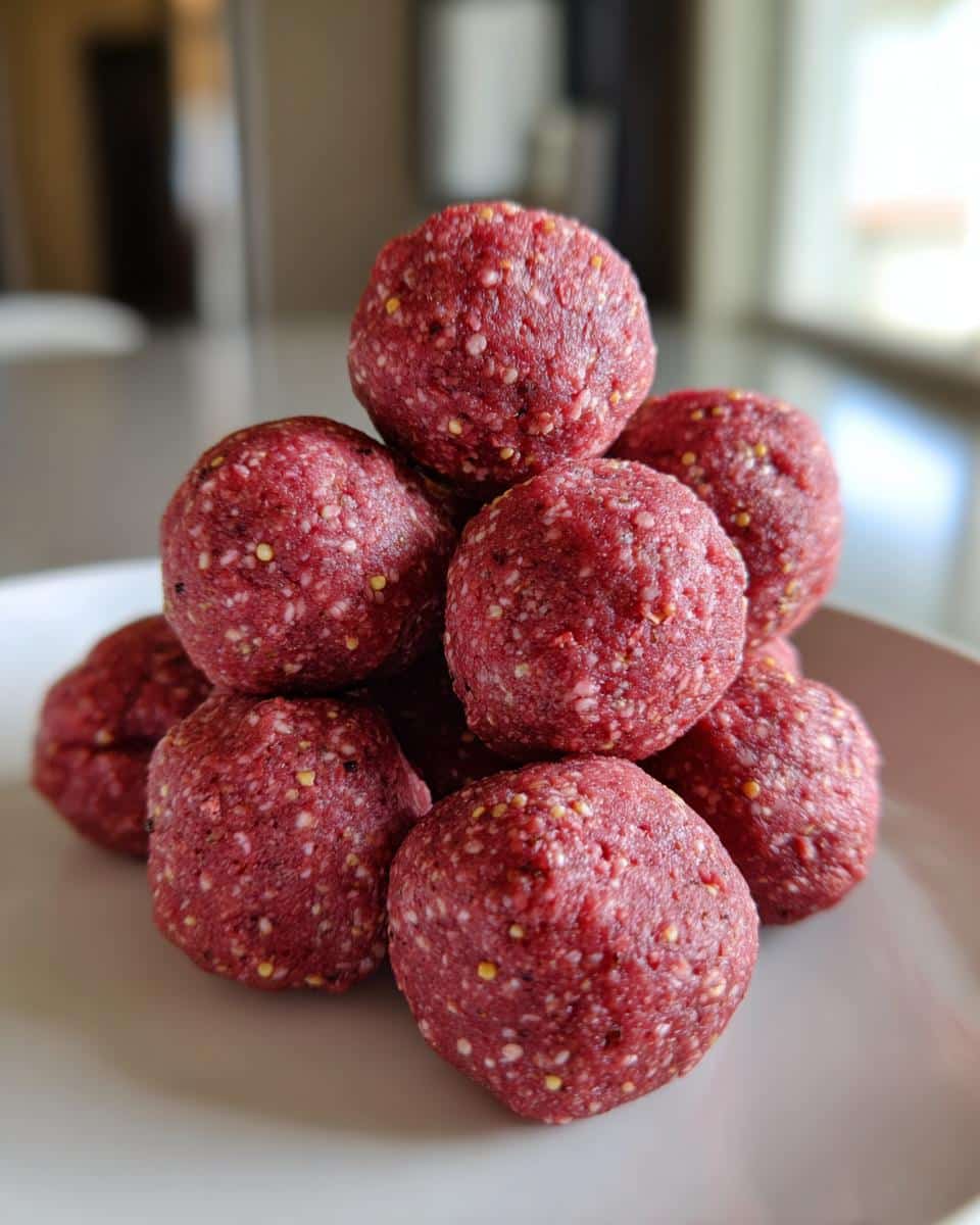 Strawberry Protein Balls - detail 2