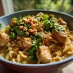 Thai Peanut Chicken Ramen