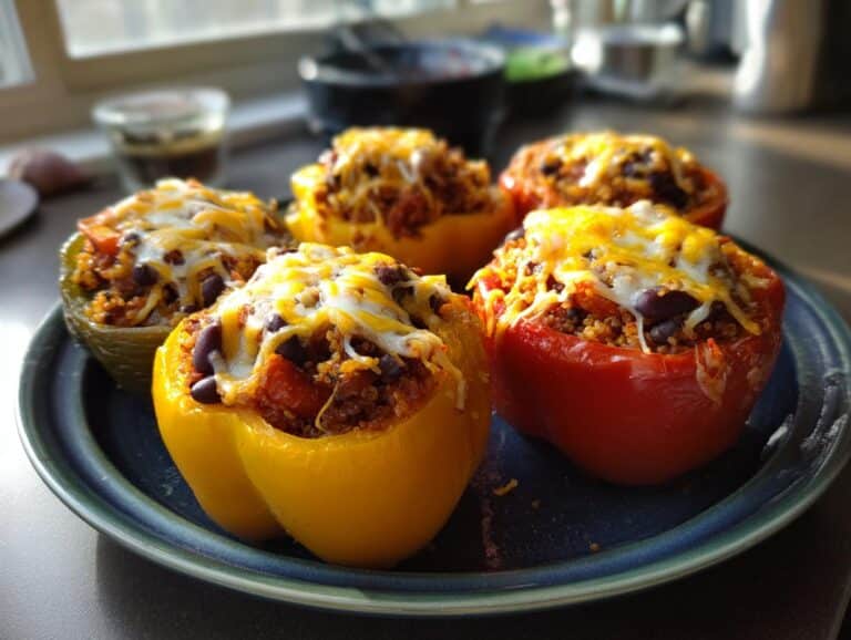 Vegetarian Stuffed Bell Peppers