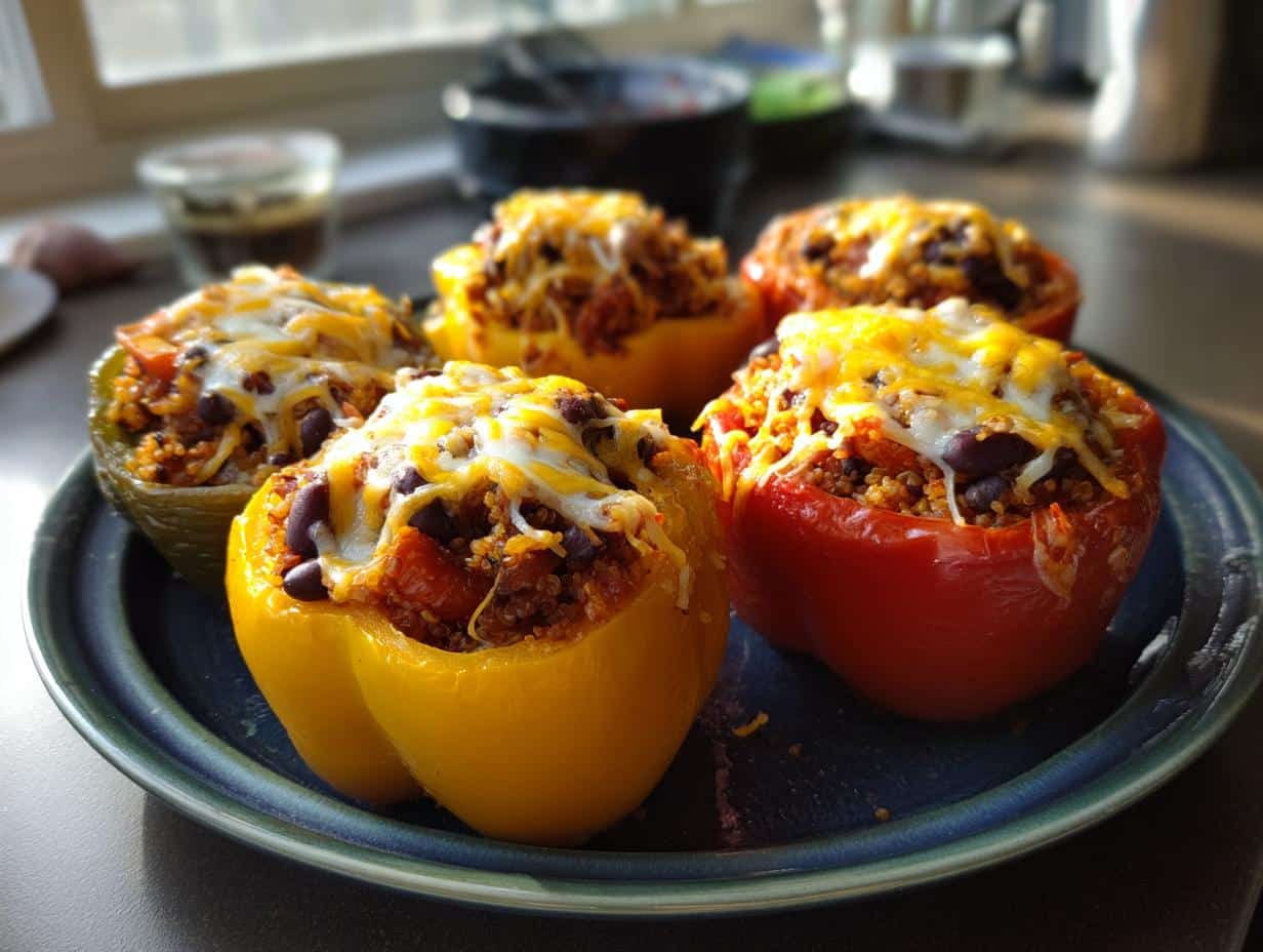 Vegetarian Stuffed Bell Peppers