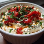 Whipped Feta Dip with Roasted Red Peppers