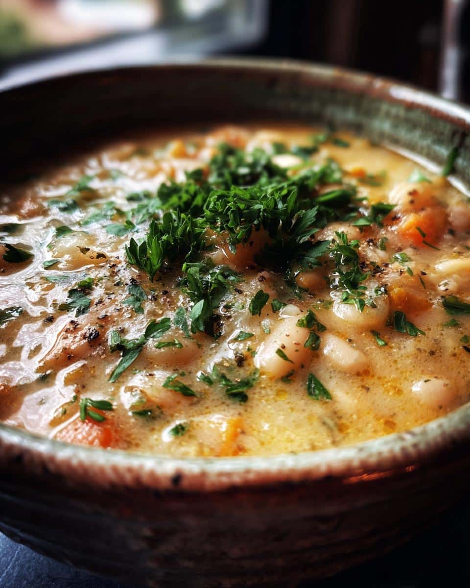 White Bean Soup - detail 1