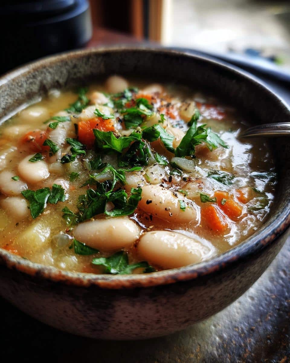 White Bean Soup - detail 2