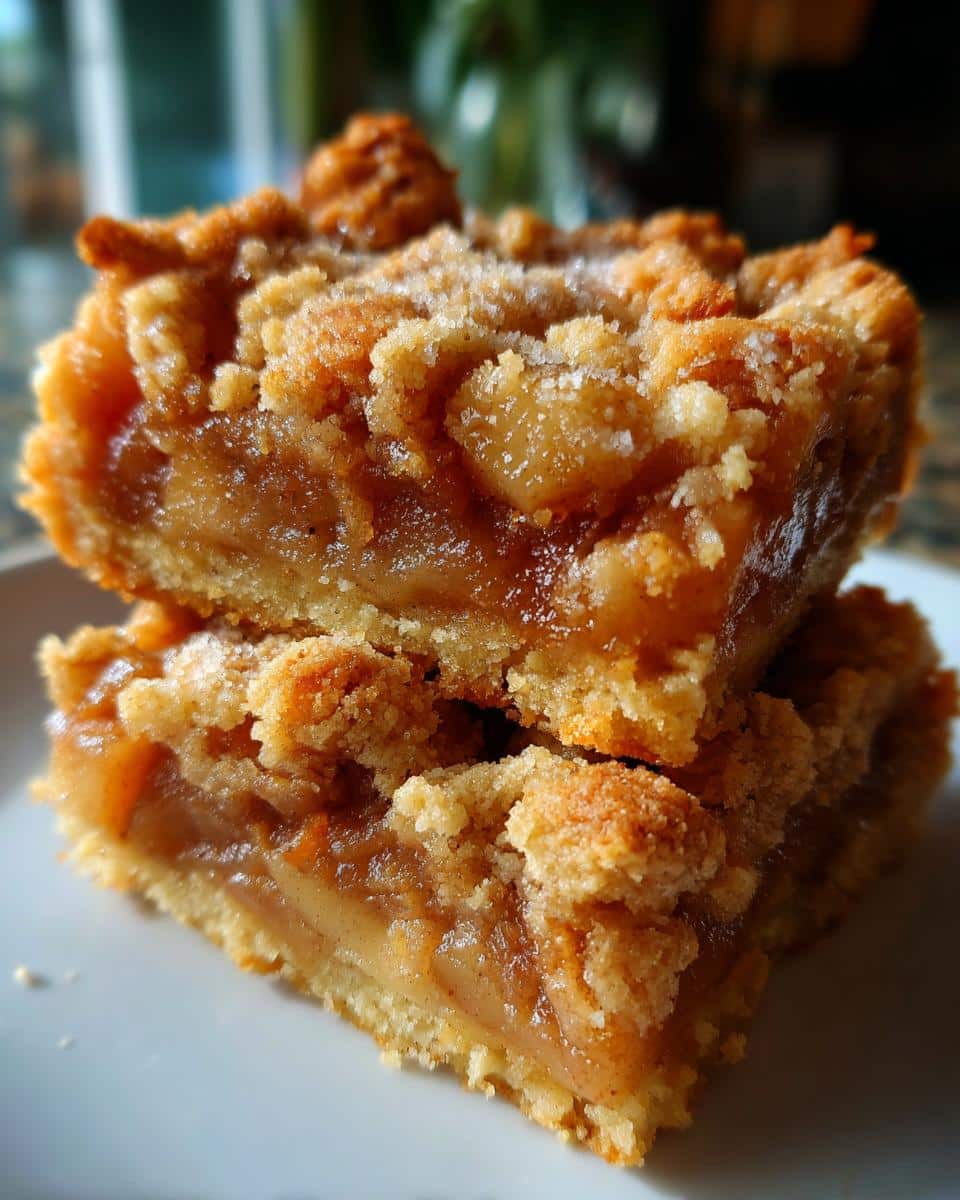 Apple Pie Bars - detail 1