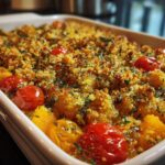 Butternut Squash & Cherry Tomato Crumble