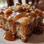Caramel Apple Sheet Cake