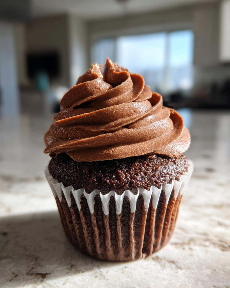 Chocolate and Coffee Cupcakes - detail 1
