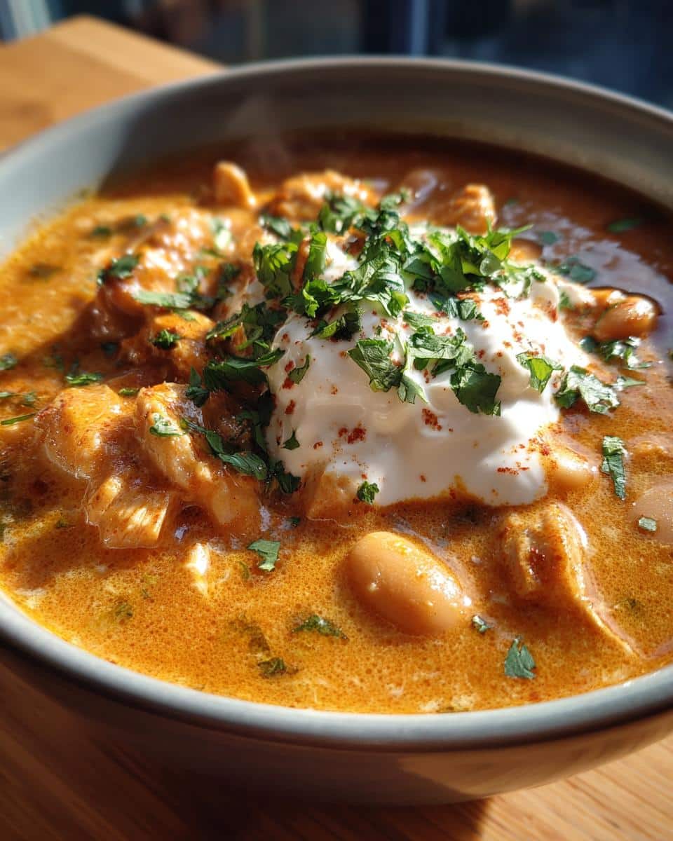 Creamy White Chicken Chili - detail 1