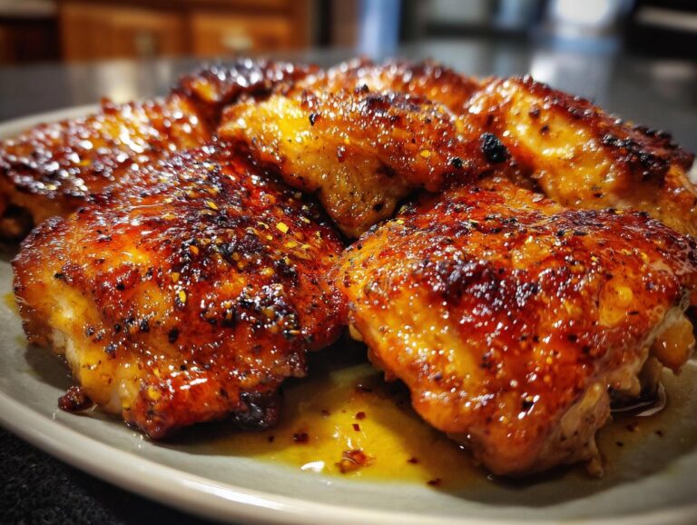 Crispy Lime-Maple Chicken Thighs