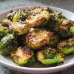 Crispy Parmesan Brussel Sprouts