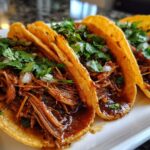 Crockpot Chipotle Honey Pot Roast Tacos