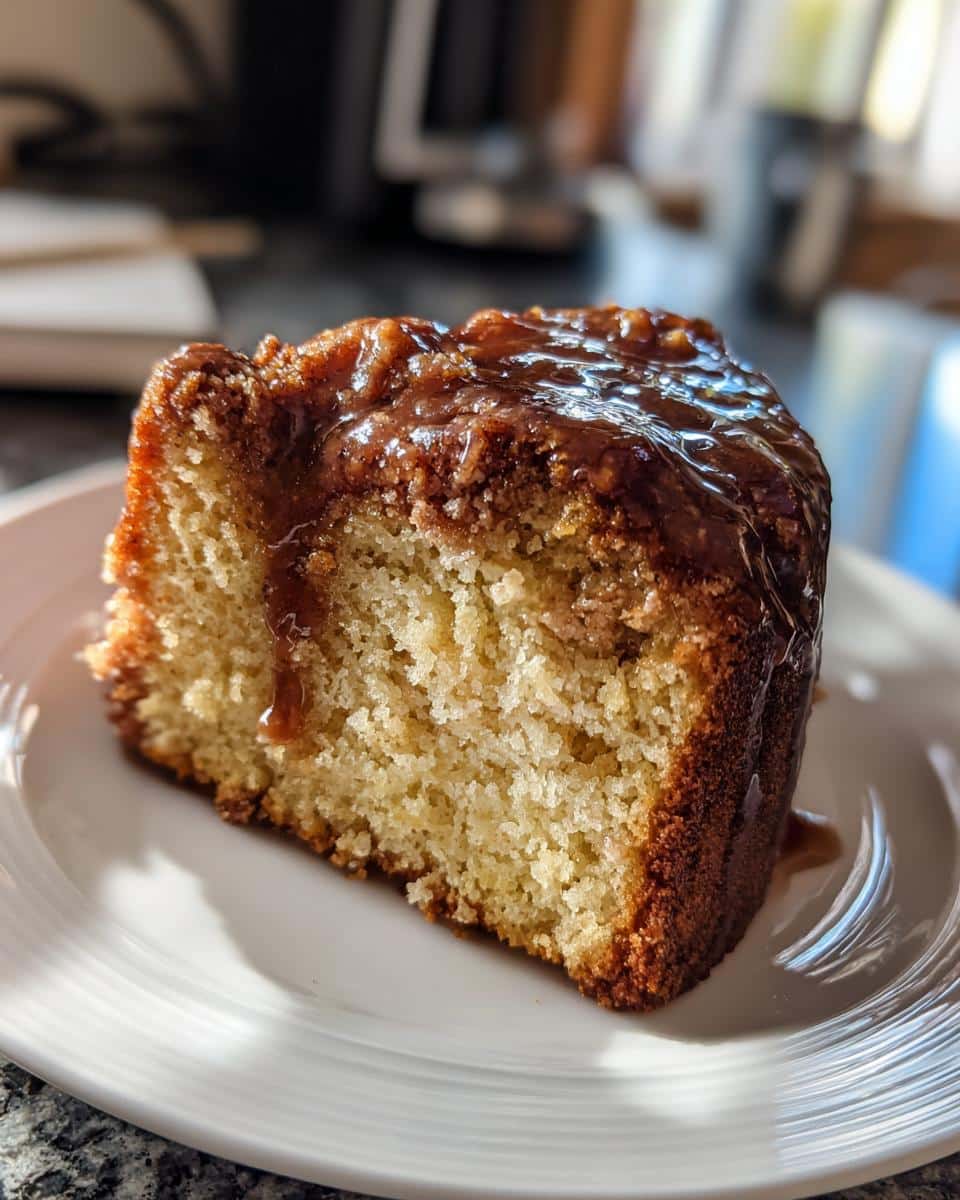 Glazed Espresso Coffee Cake - detail 1