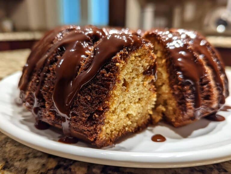 Glazed Espresso Coffee Cake