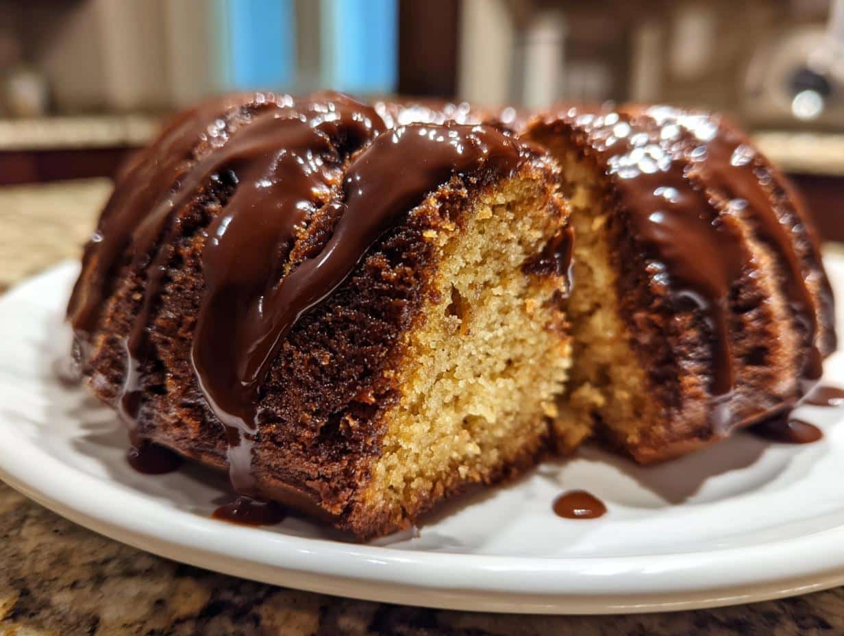 Glazed Espresso Coffee Cake