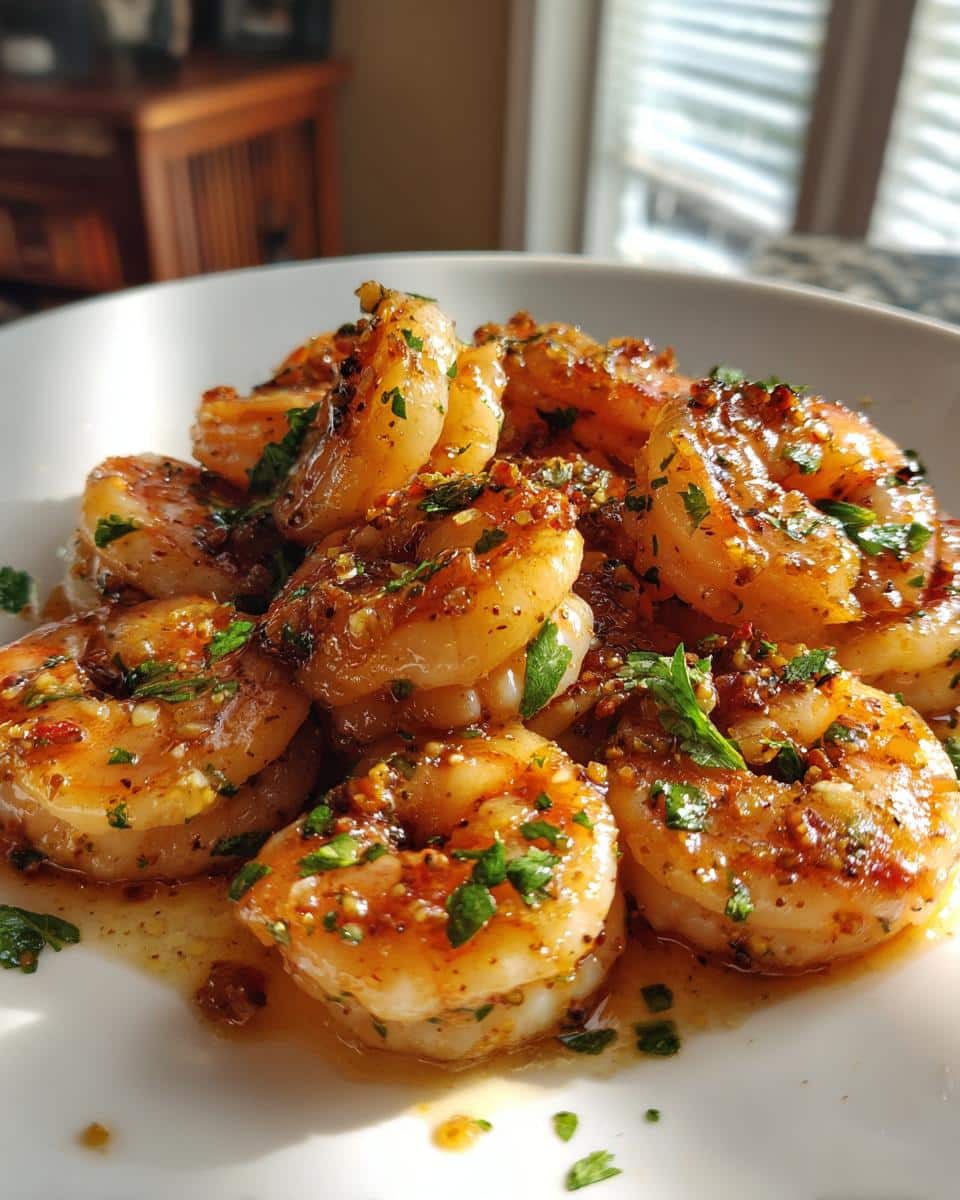 Honey Garlic Shrimp - detail 1