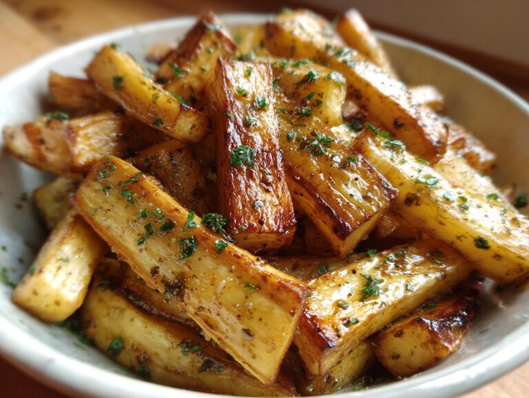 Honey-Roasted Parsnips