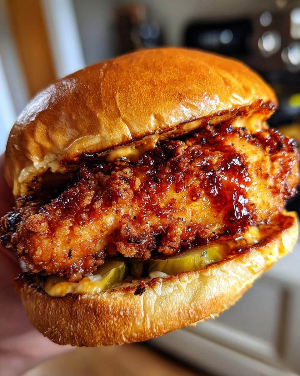 Hot Honey Crispy Chicken Sandwich - detail 1