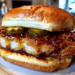 Hot Honey Crispy Chicken Sandwich