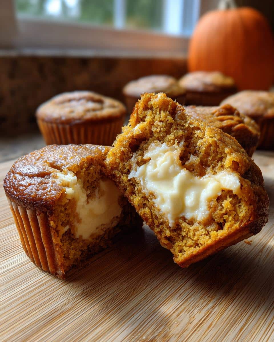 Inside-Out Pumpkin Muffins - detail 1