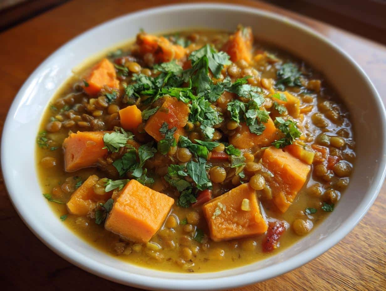 Lentil & Sweet Potato Curry
