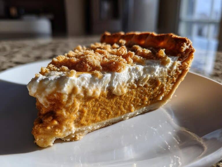 Pumpkin Cheesecake Pie