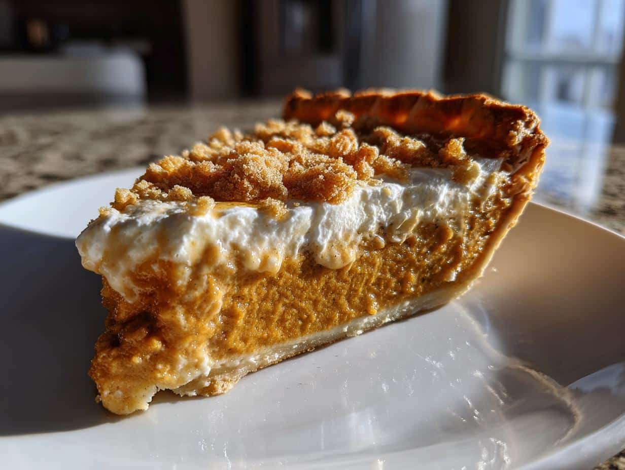 Pumpkin Cheesecake Pie