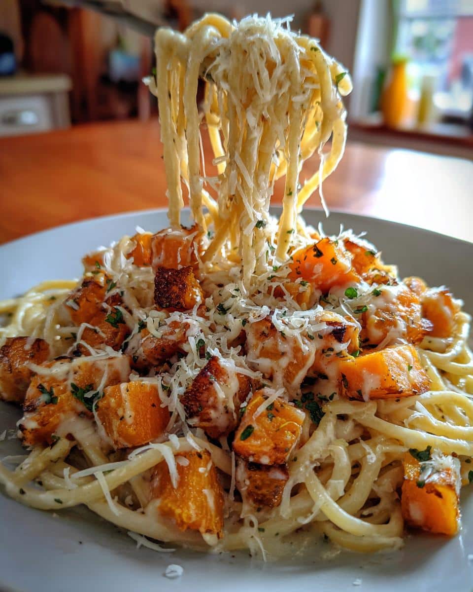 Roasted Butternut Squash Pasta - detail 1